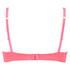 Padded underwired  bra Secret Lace contrast, Pink