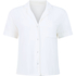 Essential Jersey Short-Sleeved Jacket, White