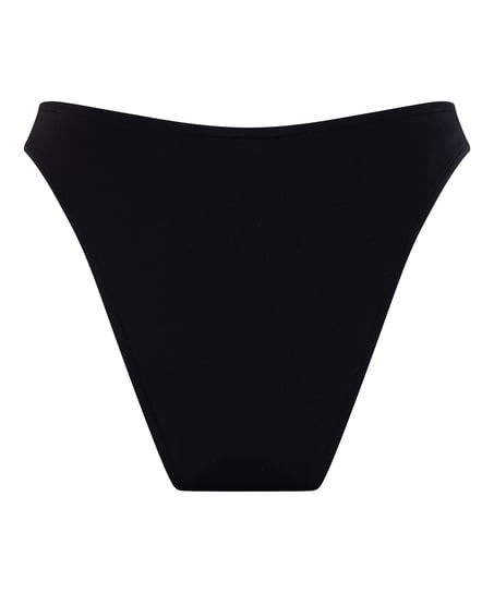 Neoprene Highleg Bikinibottom, Black