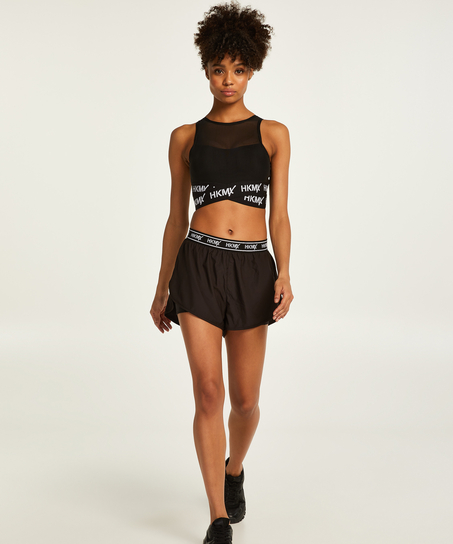 HKMX Sports Shorts, Black