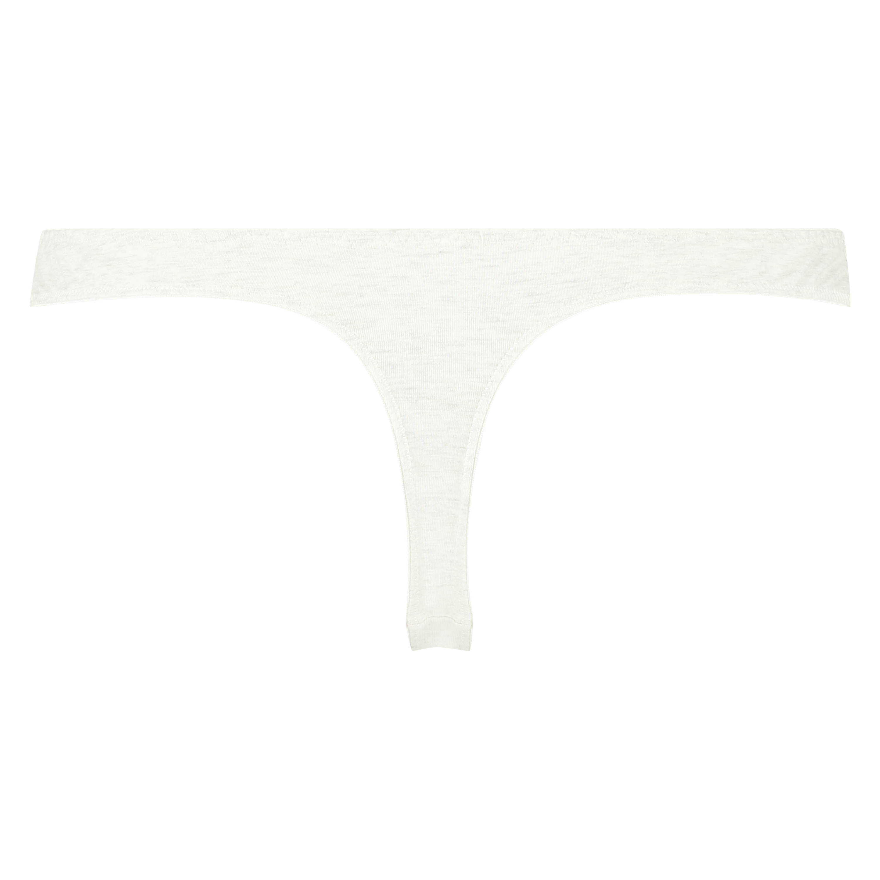 Secret Lace cotton thong, Grey, main