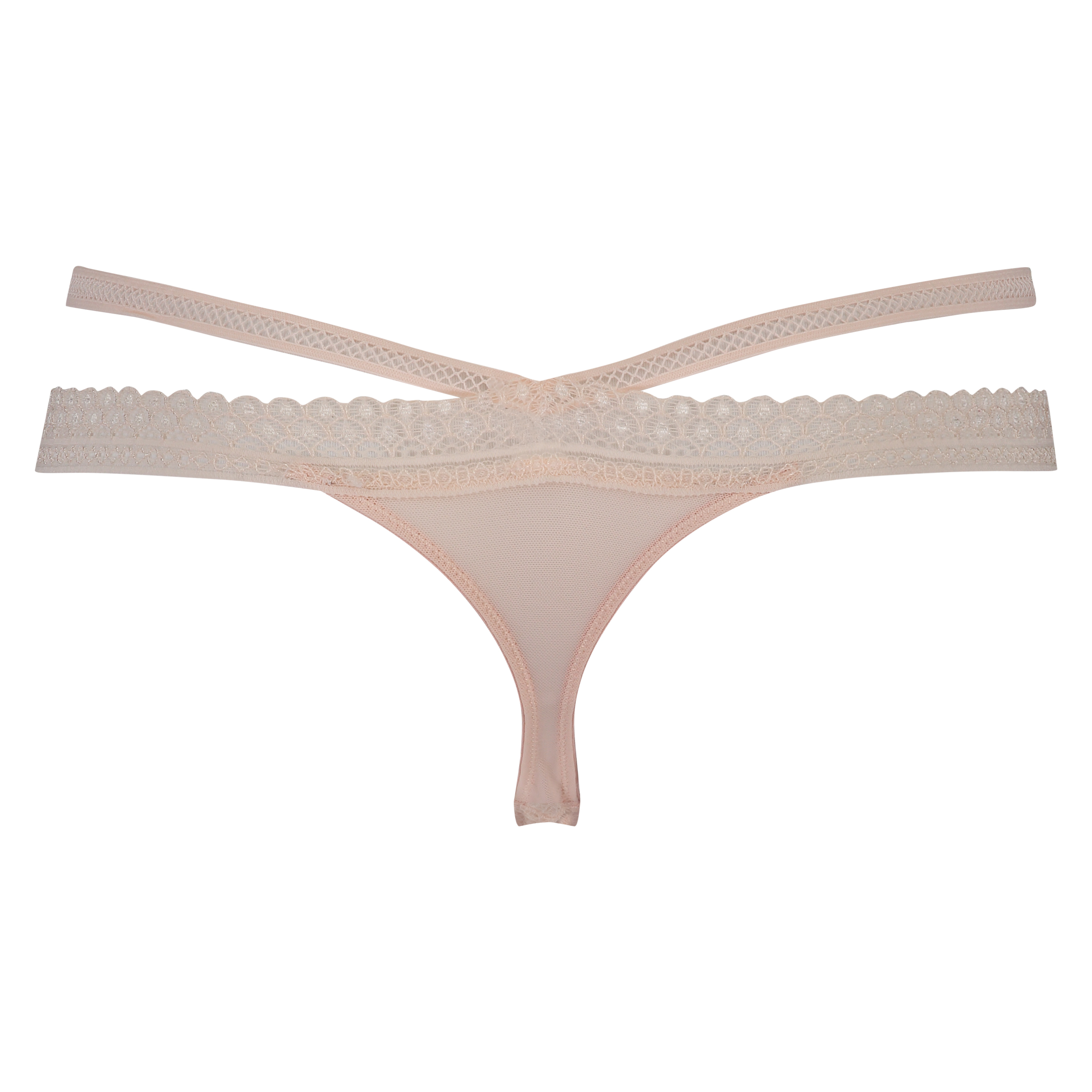 Strappy Low Thong, Pink, main