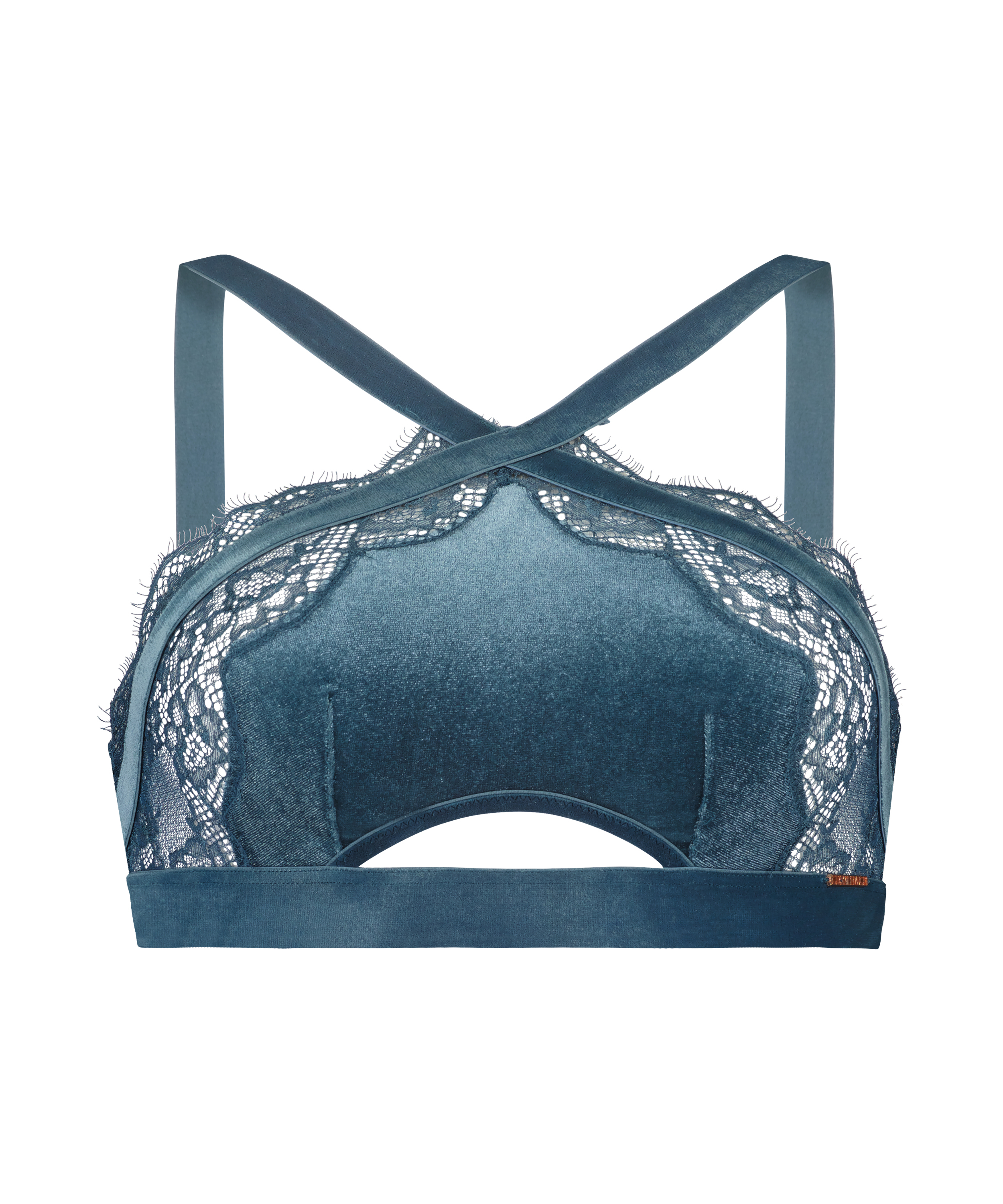 Janelle Bralette Curvy Lucy Hale, Blue, main