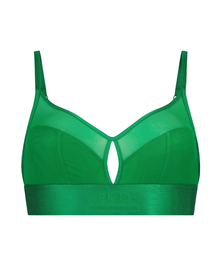 Bralette Mesh Flexing, Green