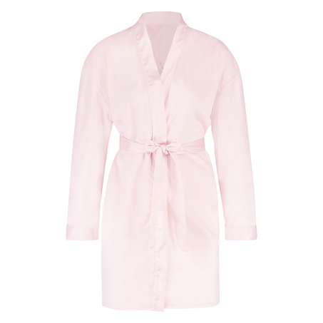 Satin Kimono Brides Crew, Pink