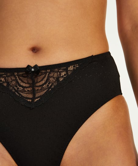 Sophie high knickers, Black