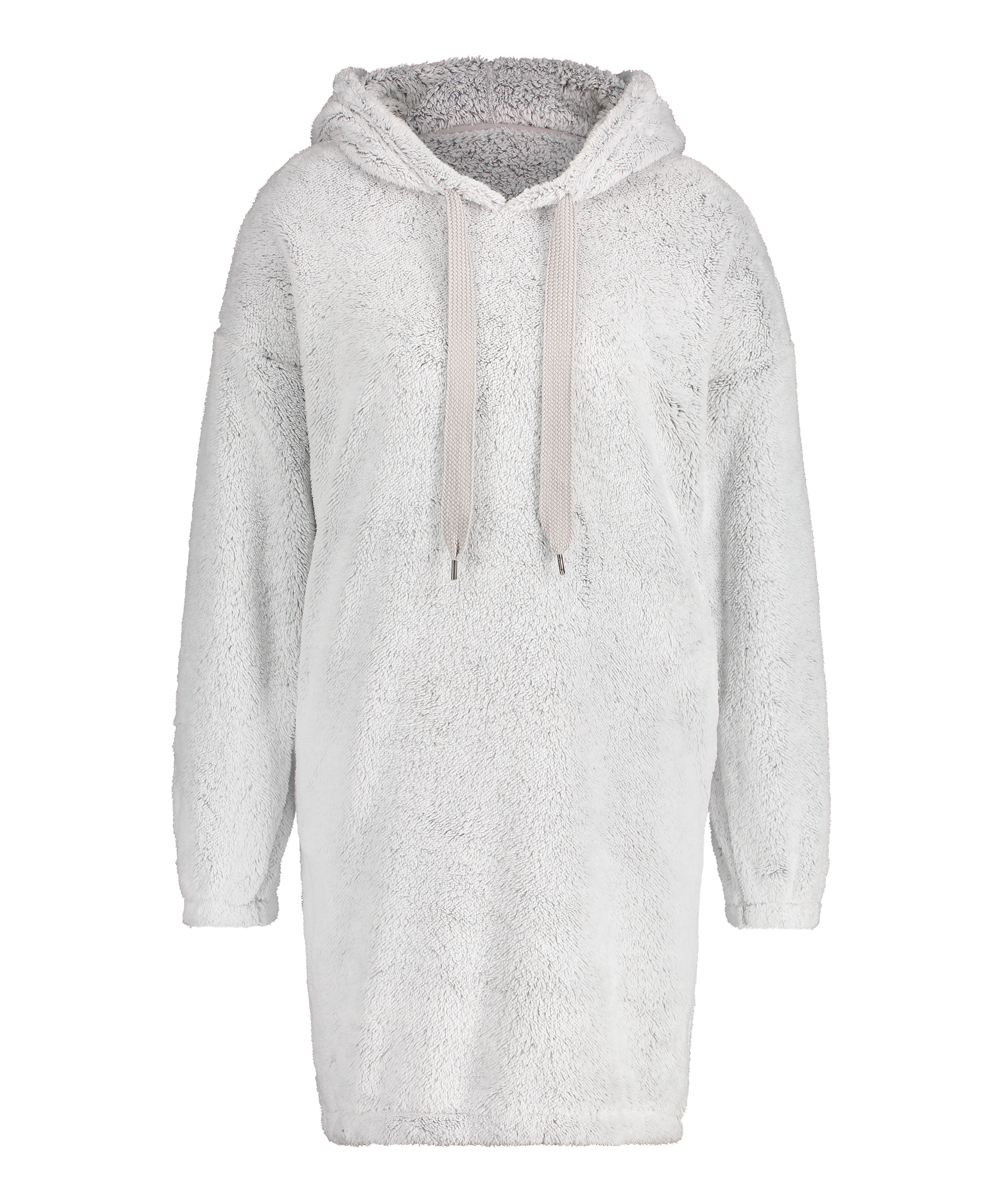 Snuggle Fleece Dress, Grey, main