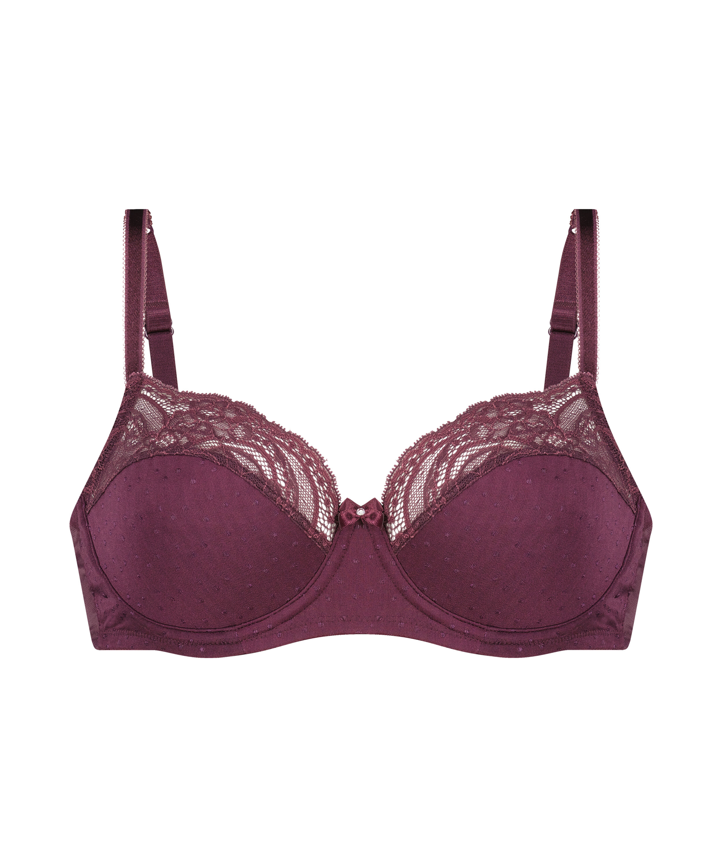 Sophie Non-Padded Underwired Bra, Purple