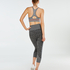HKMX High Waist Level 3 Capri Leggings, Grey
