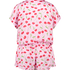 Teddy Cherry Onesie, Pink