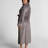 Soft Fleece Bathrobe, Grey