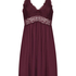 Nora Lace Slip Dress, Purple