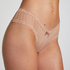 V-shape Mesh Brazilian, Beige