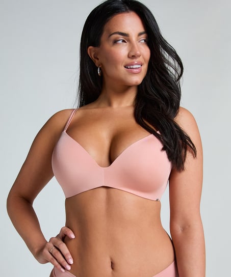 Mona Padded Non-wired Bra, Pink