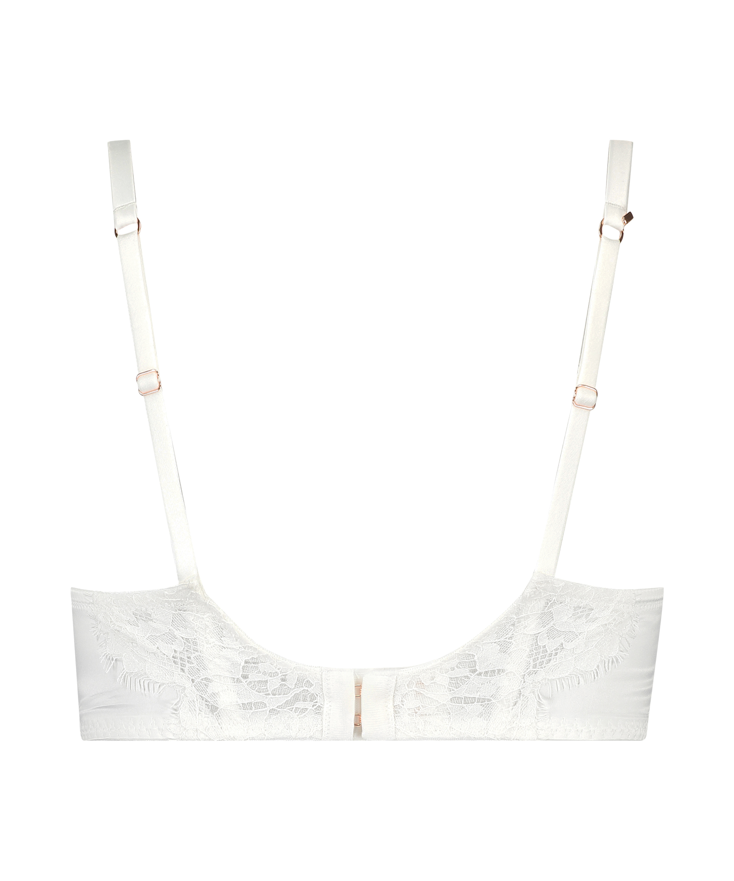 Hannako Padded Underwired Bra, White, main