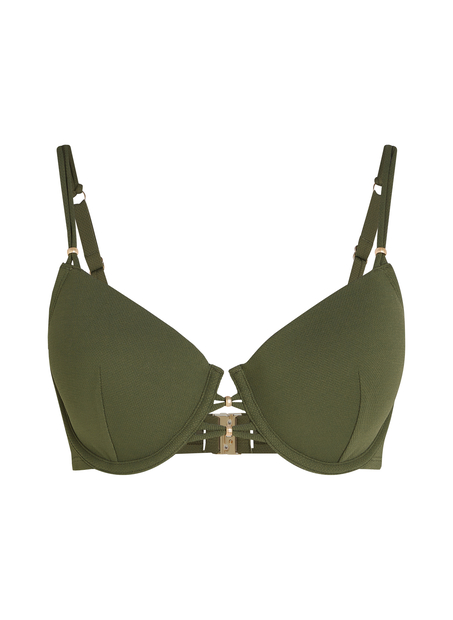 Holbox Bikini Top, Green