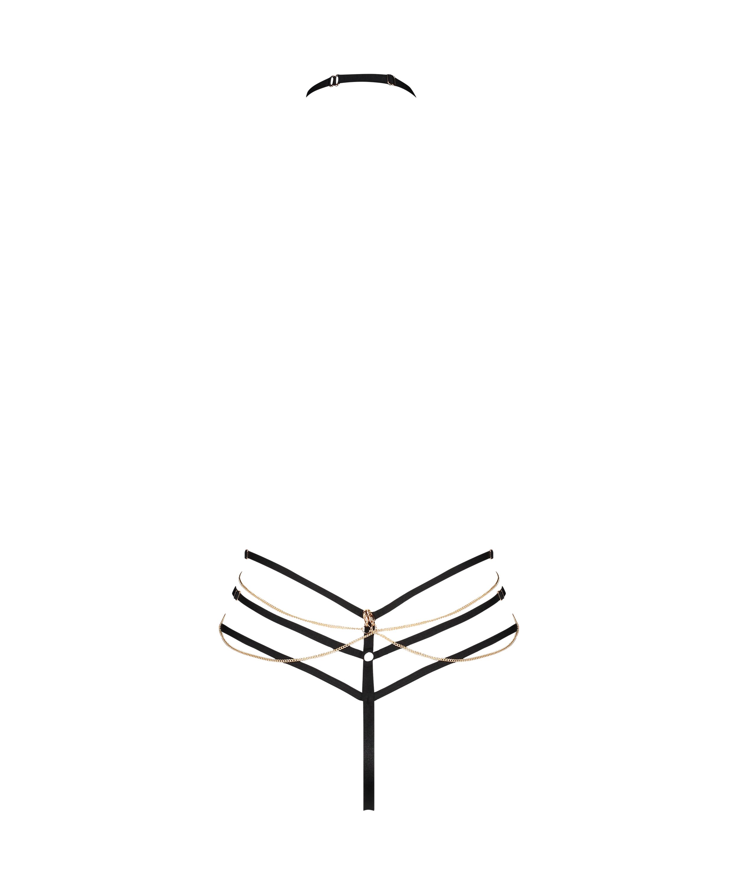 Charisma Thong, Black, main