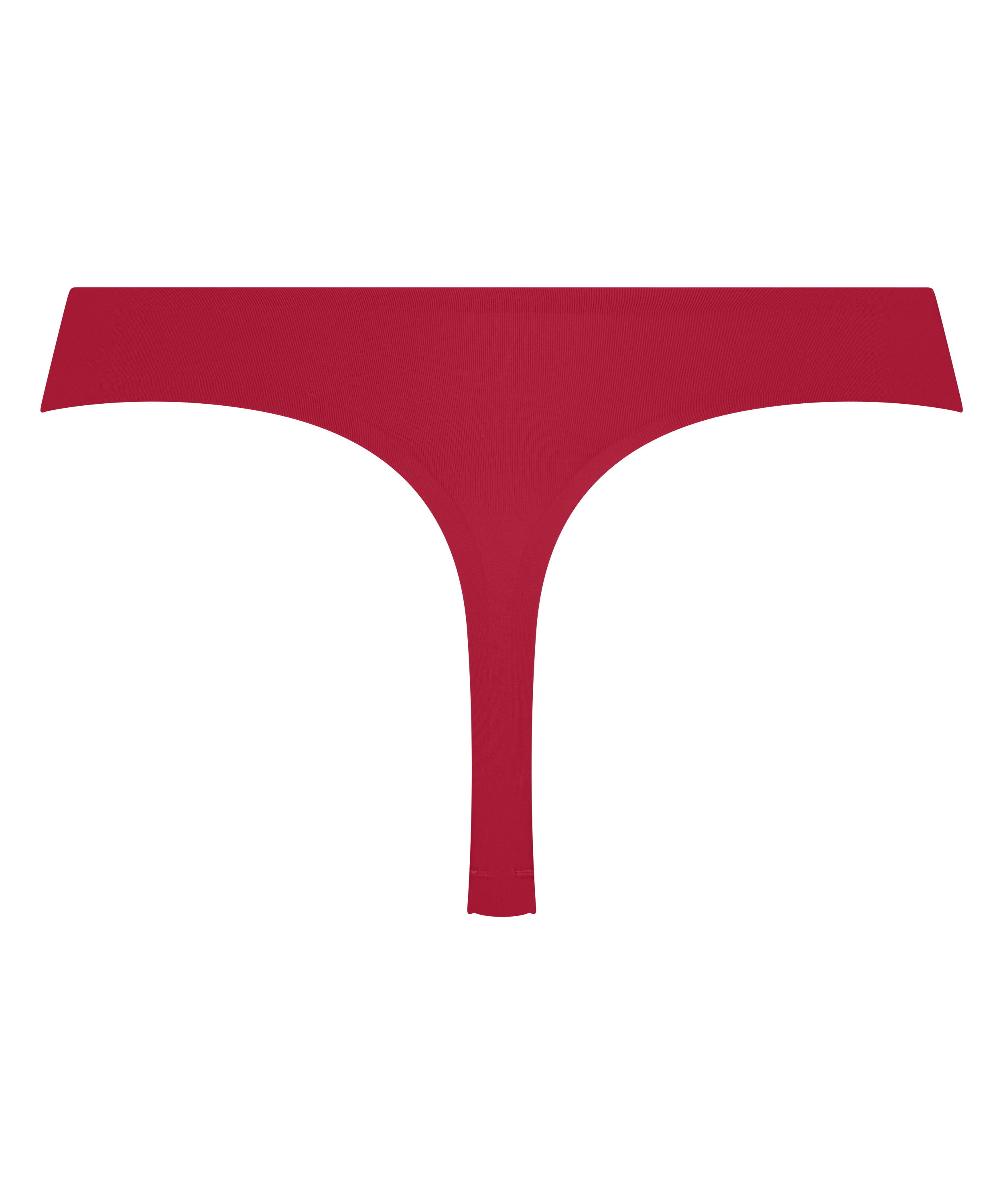 Seamless thong, Red, main