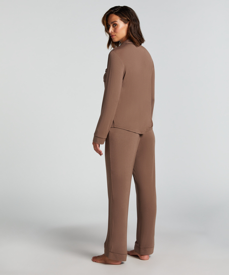 Essential Jersey Pants, Brown