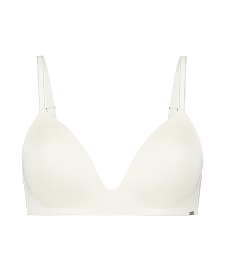 Mona Padded Non-wired Bra, White