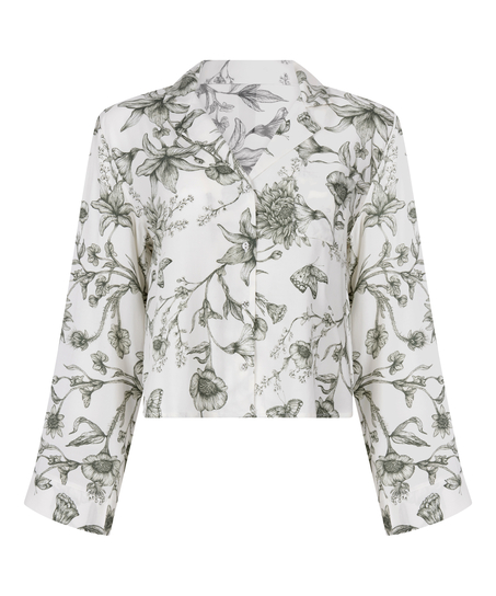 Storylover Pyjama Top, White