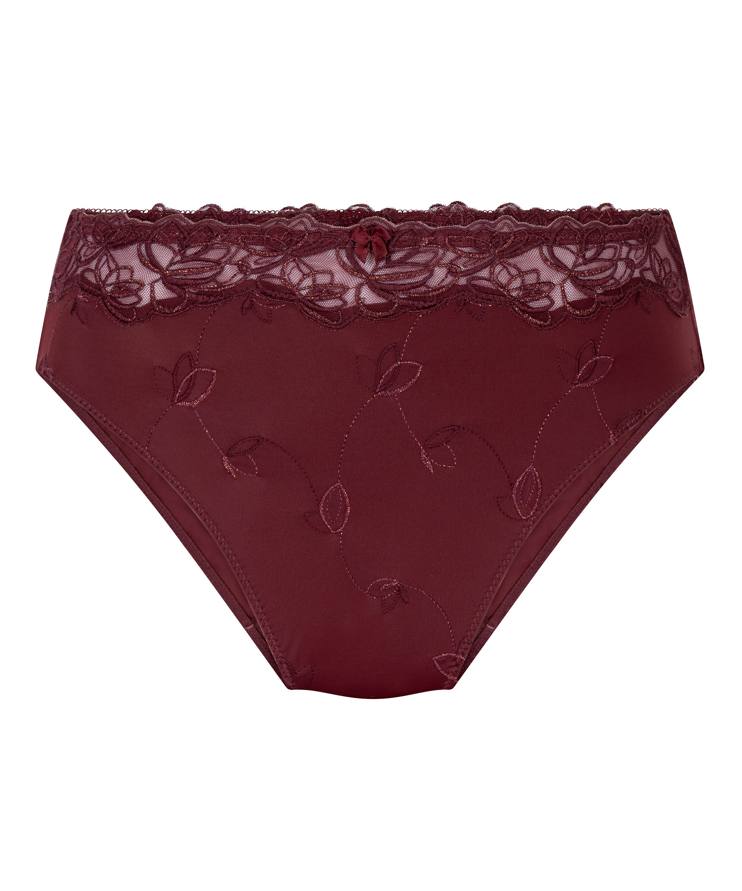 Diva High Knickers, Red, main
