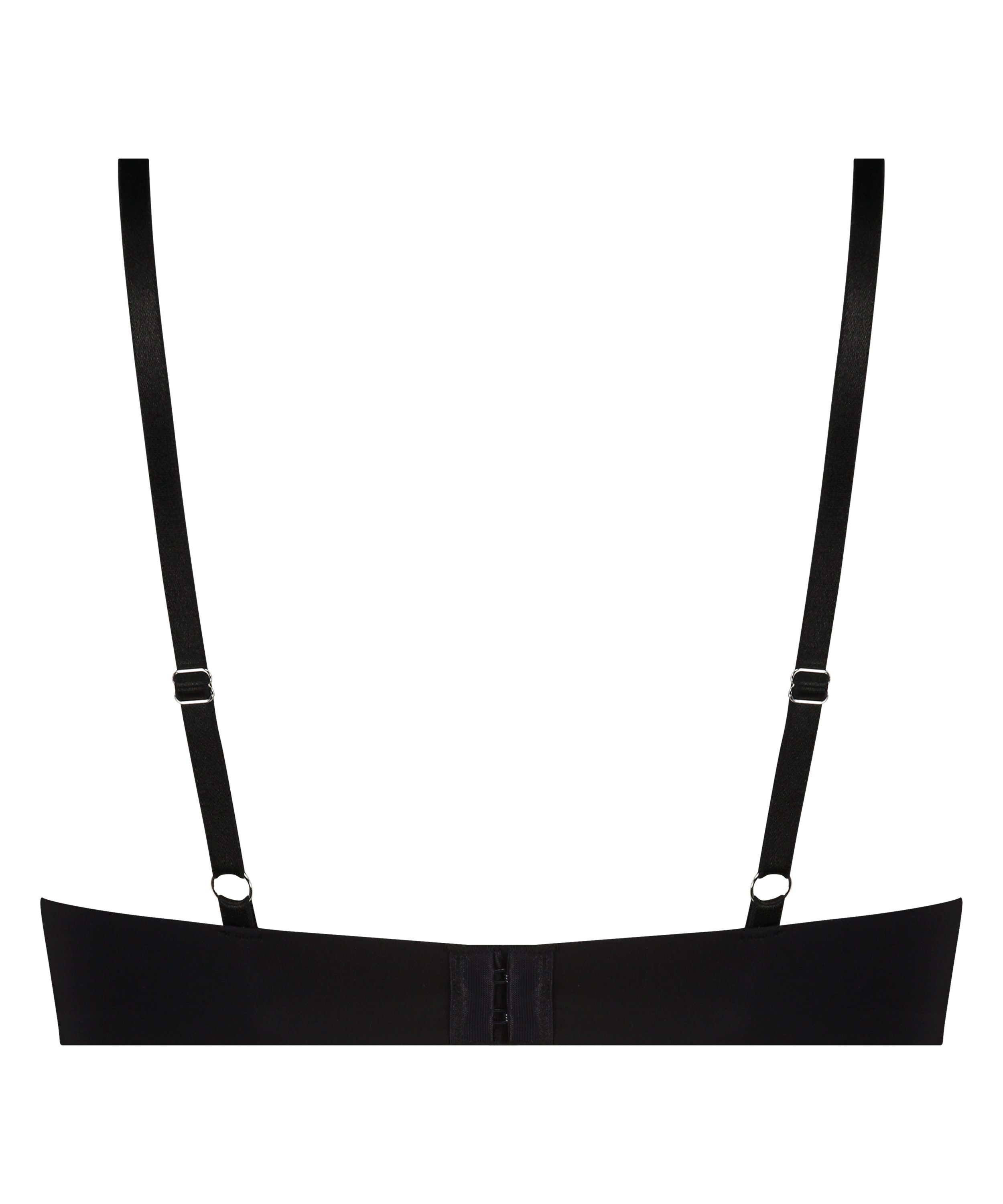 Lea Padded Underwired Push-Up Bra, Black, main