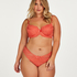 Emily Padded Underwired Bra, Orange