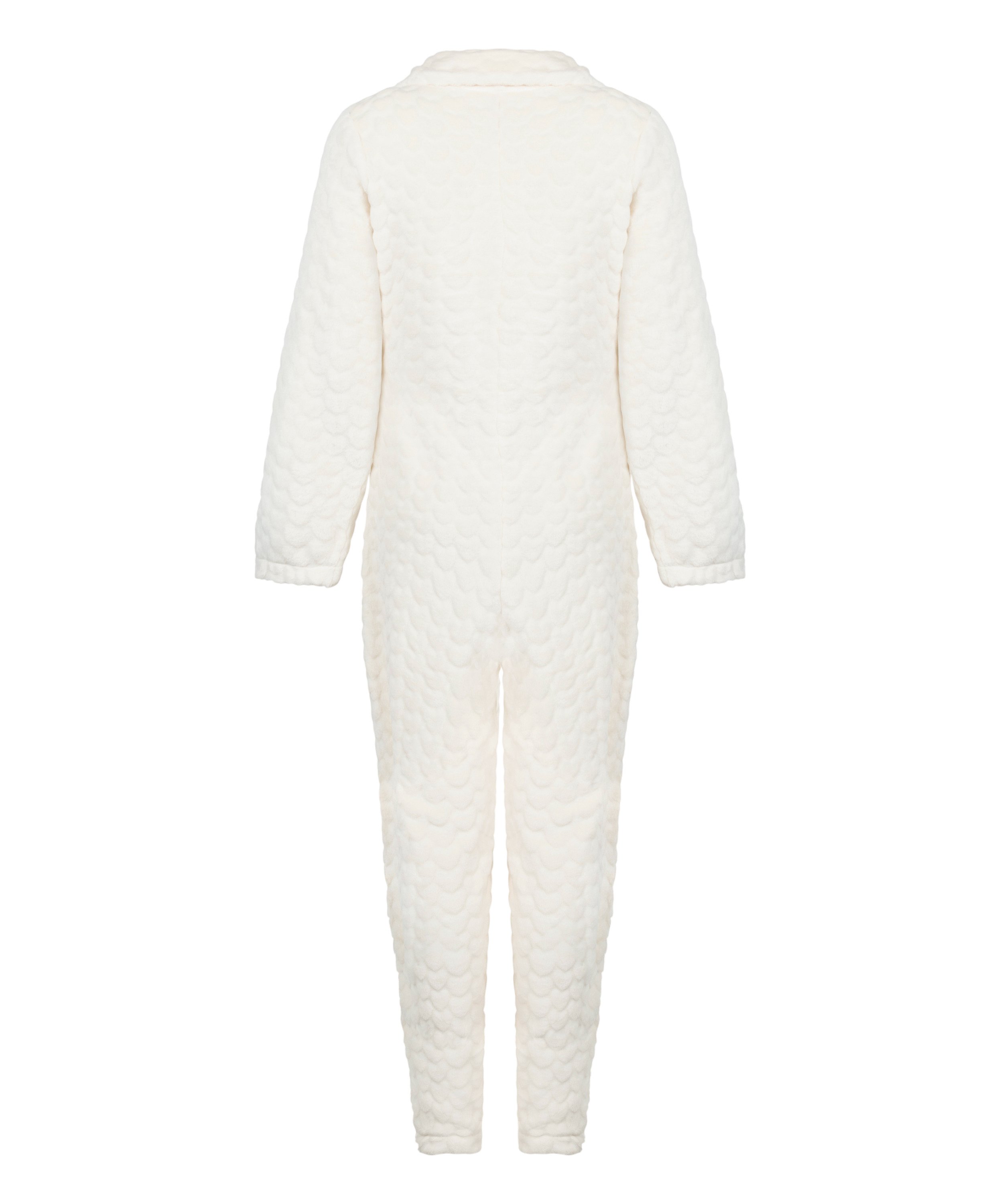 Onesie Cable Zip Up, White, main
