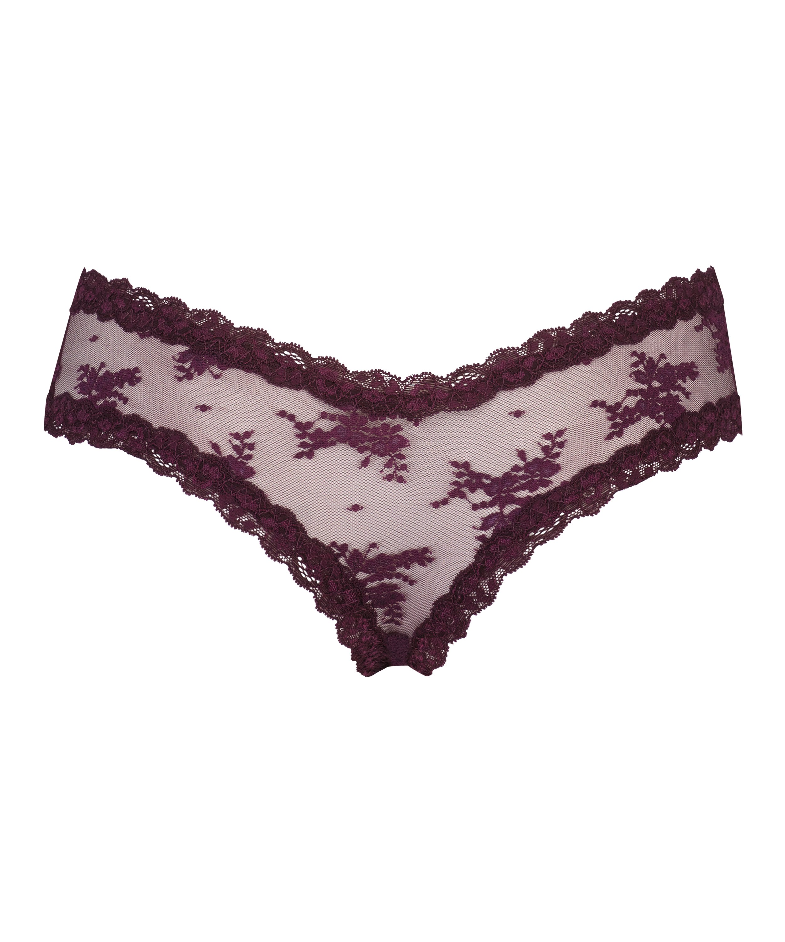 V-shape Mesh Brazilian, Purple, main