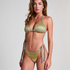 Cali Triangle Bikini Top, Green