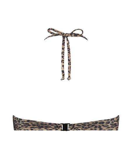 Cannes Bikini Top, Brown