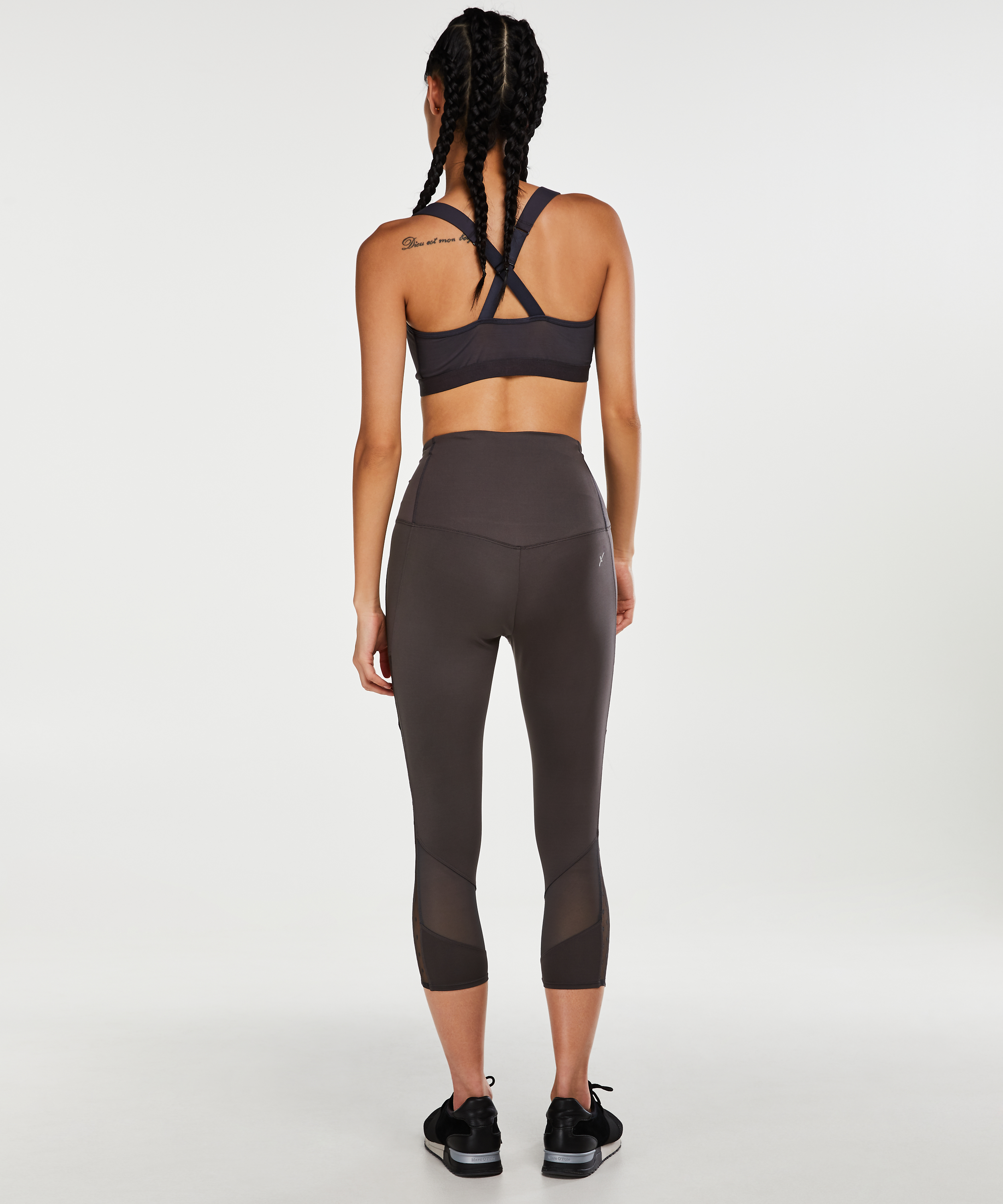 HKMX Sports bra The Pro Level 3, Grey, main