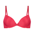 Plunge Padded Underwired Bra, Pink