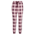 Twill Check Pyjama Pants, Purple