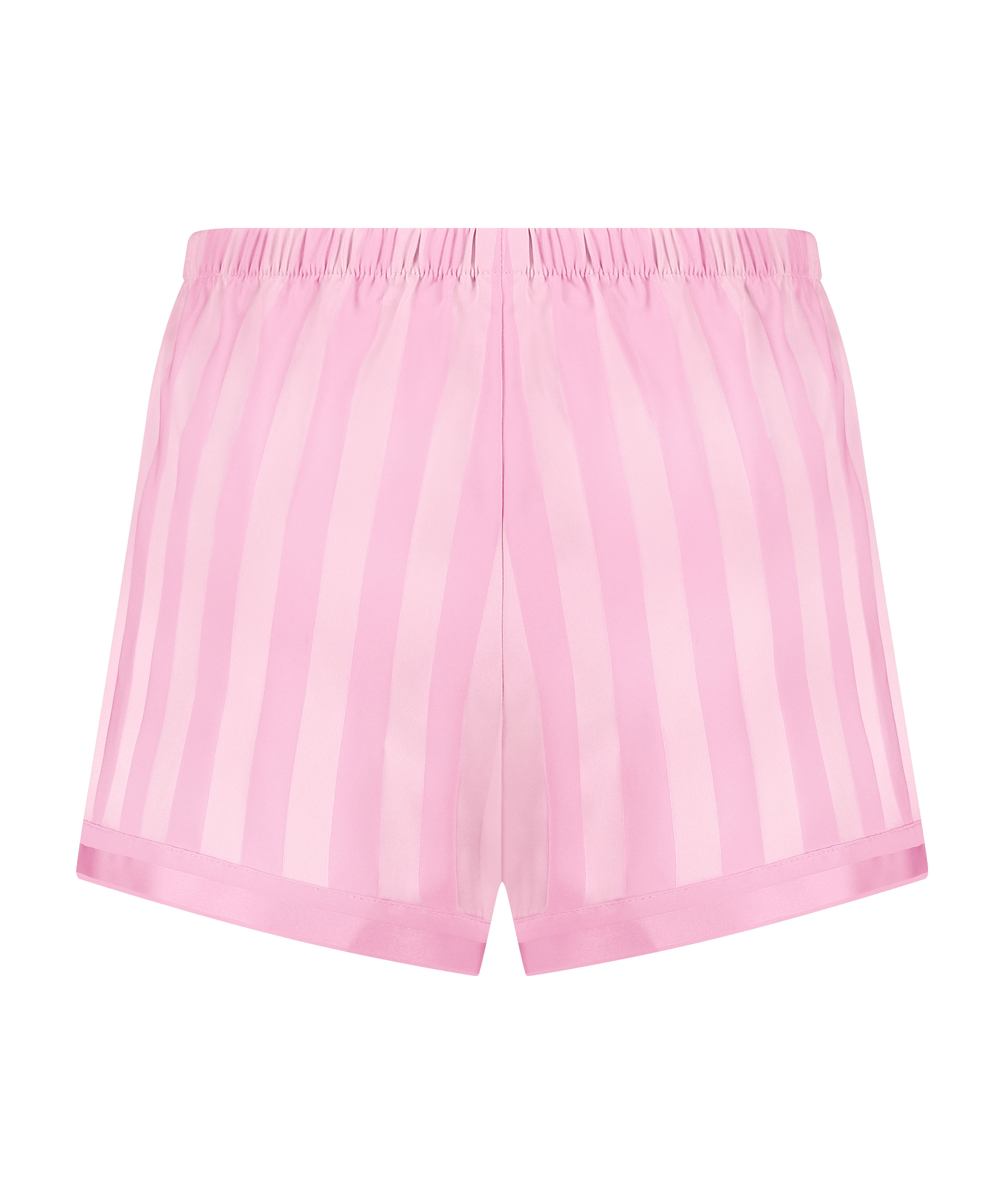 Satin pyjama shorts, Pink, main