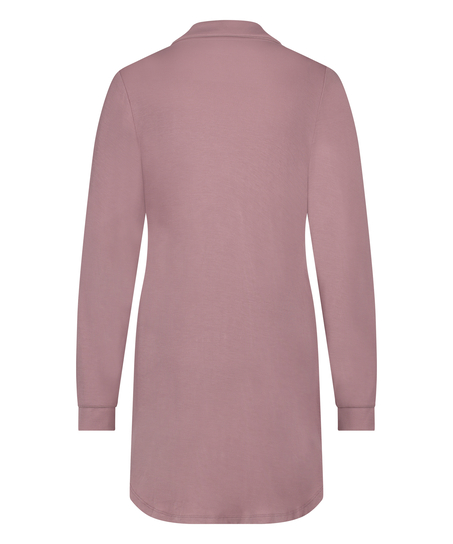 Essential Jersey Shirtdress, Pink