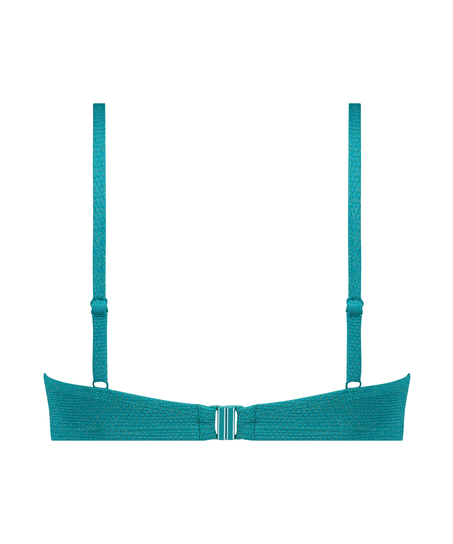 Relief Bikini Top, Green