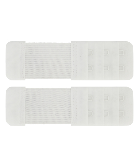 2-Pack Bra Extenders, White