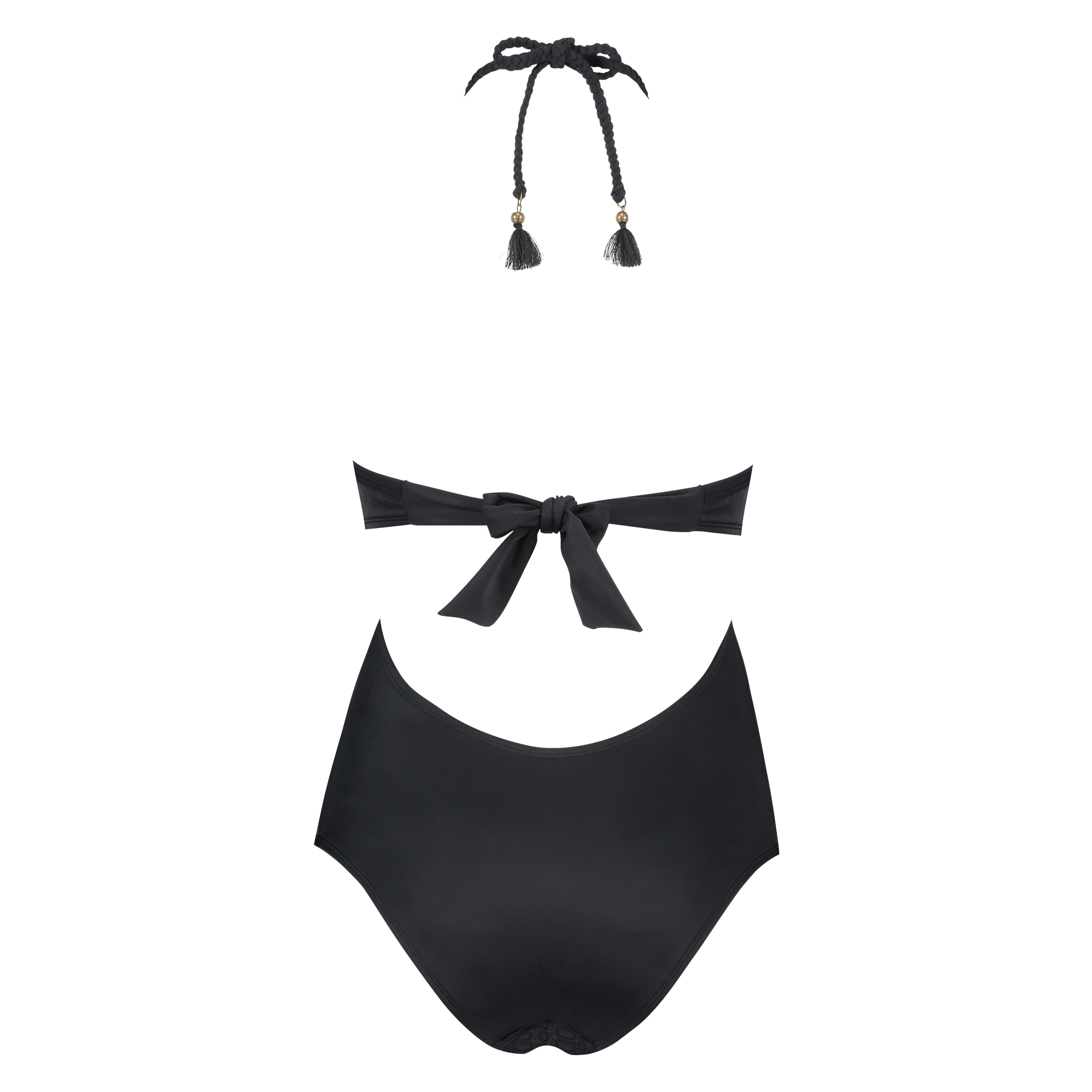 Borneo Mesh Swimsuit, Black, main