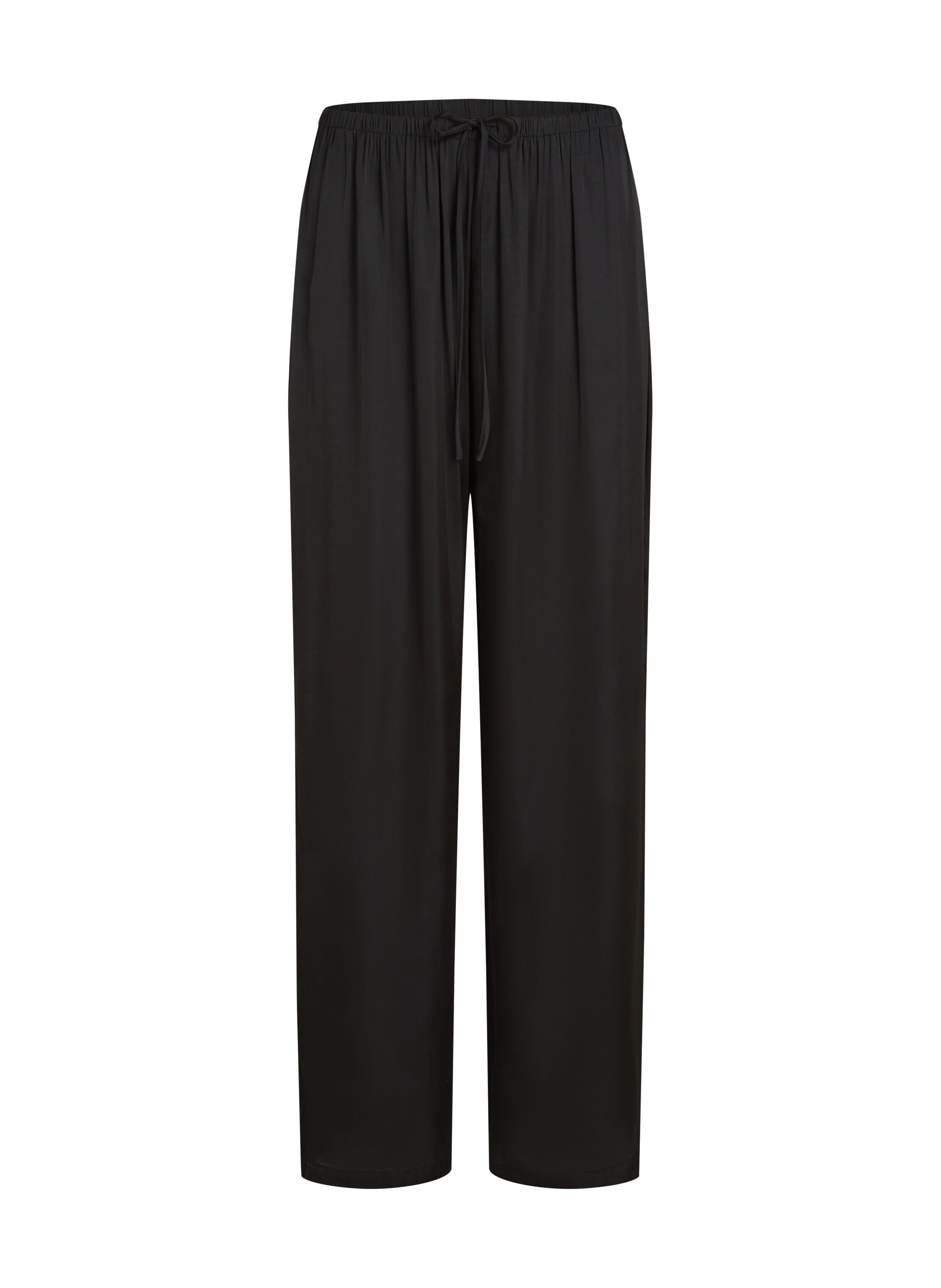 Beach Satin Pant, Black