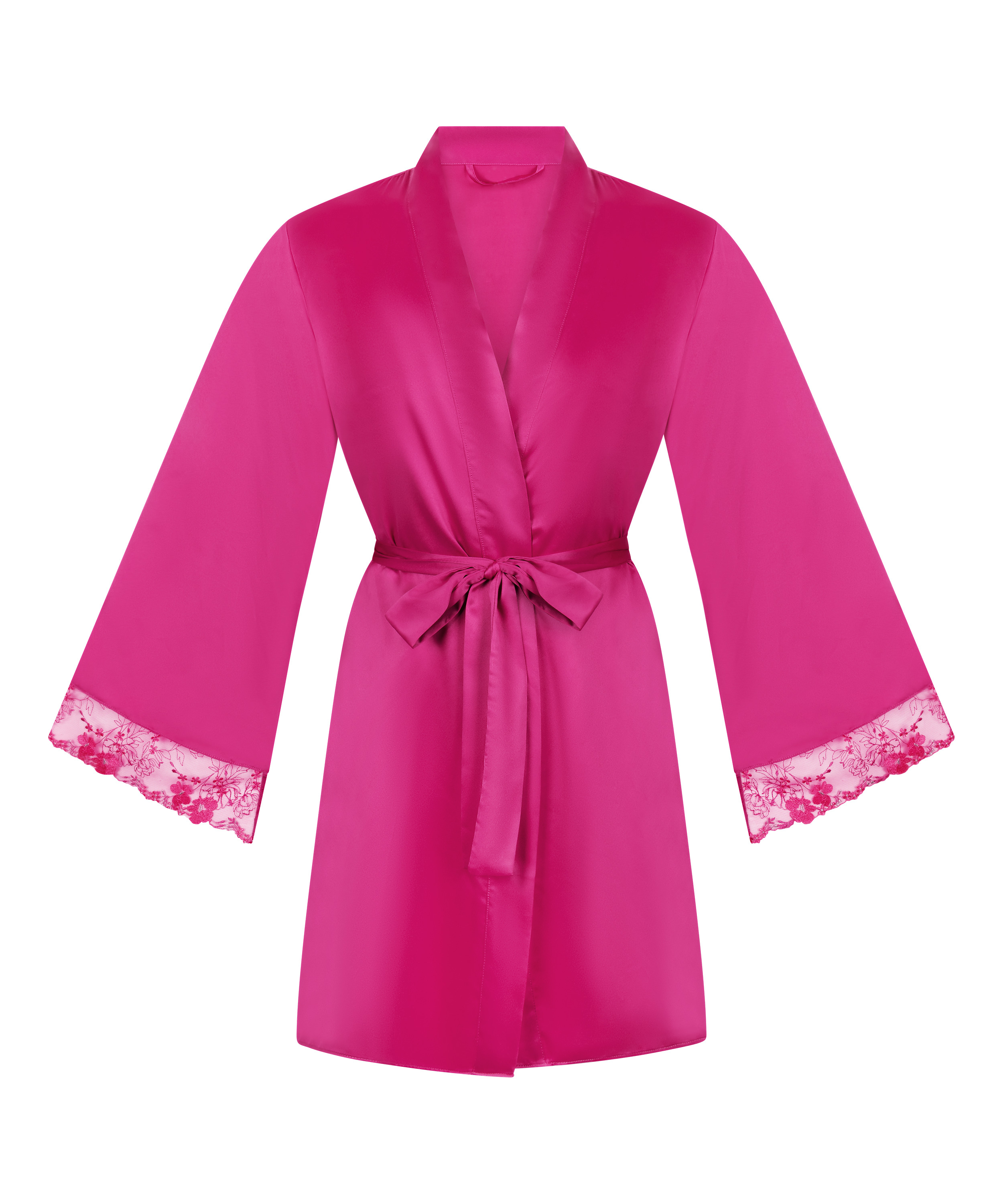 Peonie Kimono Satin, Pink, main