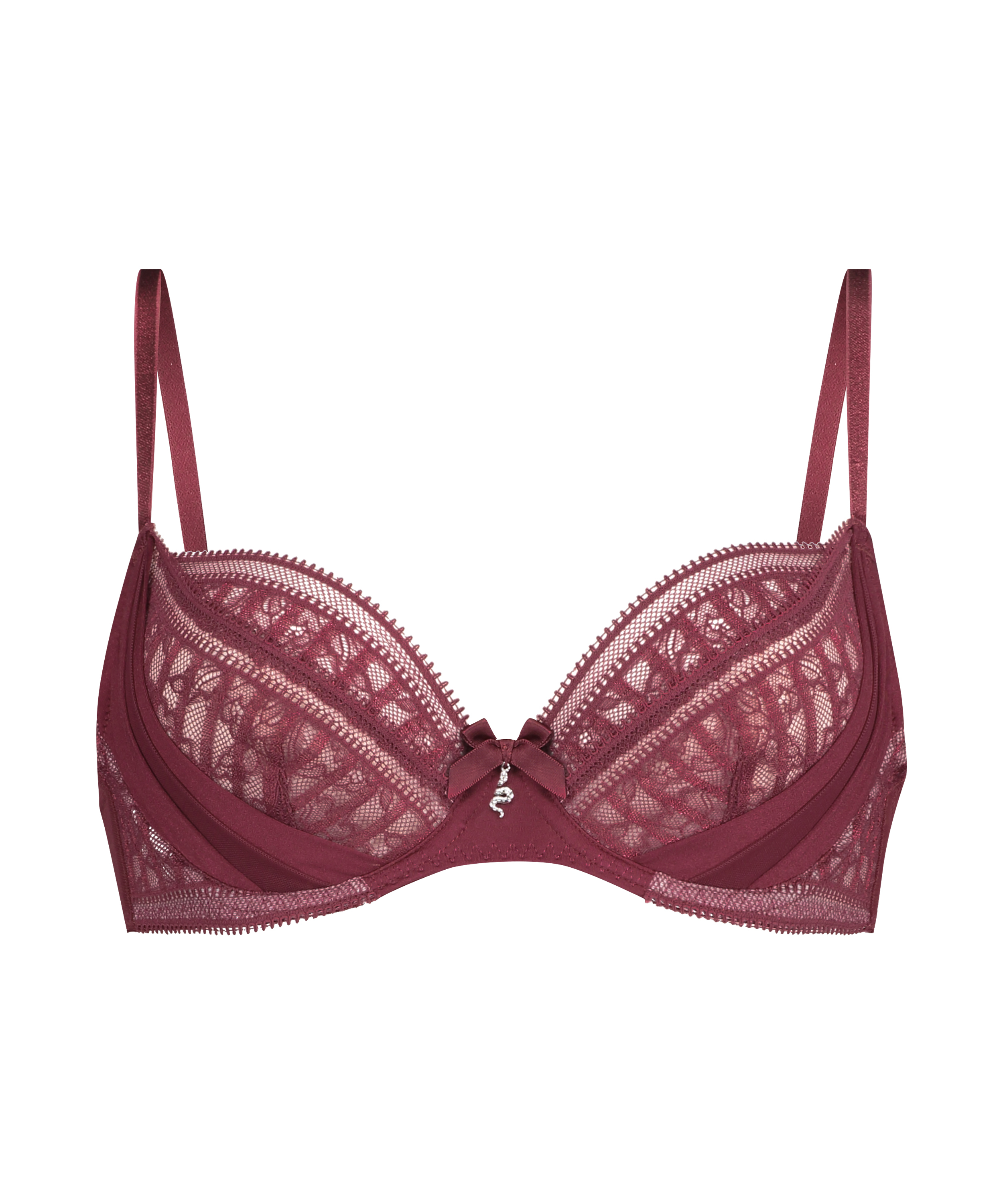 Kriss non-padded underwired bra I AM Danielle, Red, main