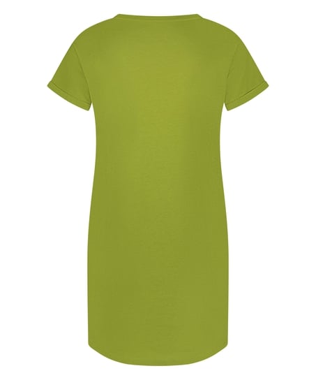 Round Neck Nightshirt, Green