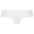 V-Shaped Microfibre Brazilian, White