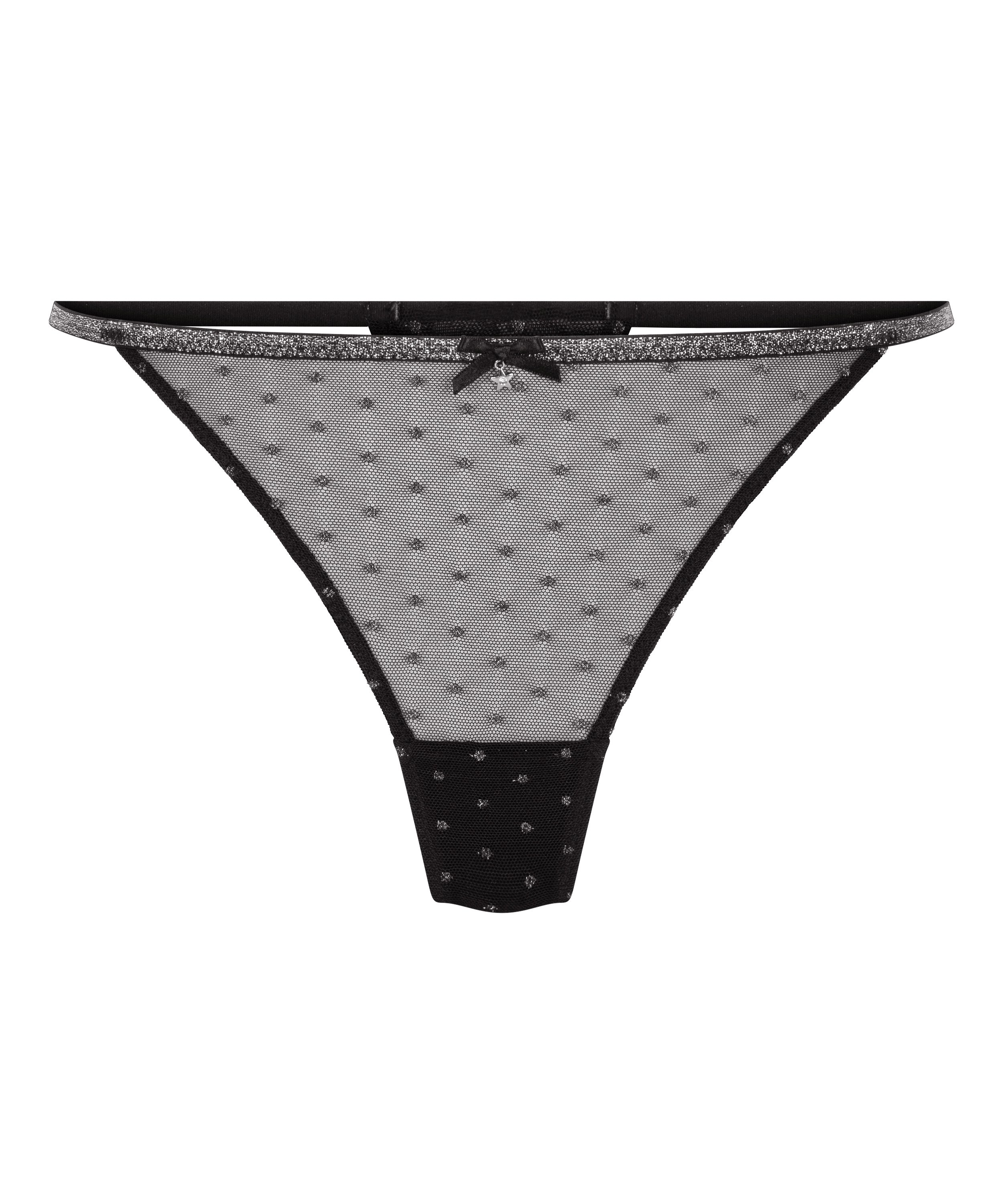 Trinny Thong, Black, main