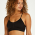 Marine seamless bralette, Black
