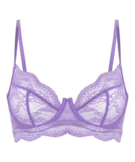 Isabelle Non-Padded Underwired Bra, Purple