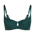 Lana Padded Underwired Bra, Green