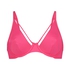 Ibiza non-padded underwired bikini top, Pink
